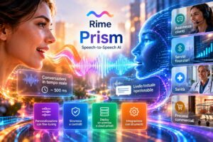 Rime lancia Prism, un modello speech-to-speech personalizzabile per le conversazioni aziendali