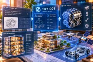 Skyfall AI presenta SKY-001 per automatizzare la progettazione tridimensionale CAD e BIM