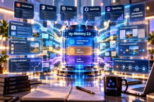 Tencent presenta Hy-Memory 2.0 per condividere la memoria tra assistenti AI e strumenti di programmazione